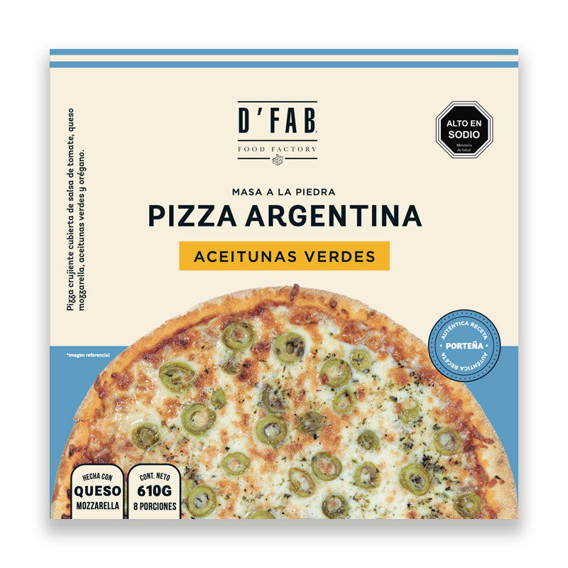 Pizzas Argentinas / Aceituna Verde