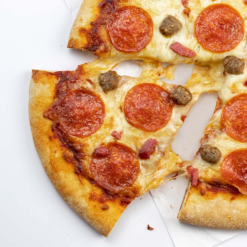 Pizzas Americana / 3 Carnes