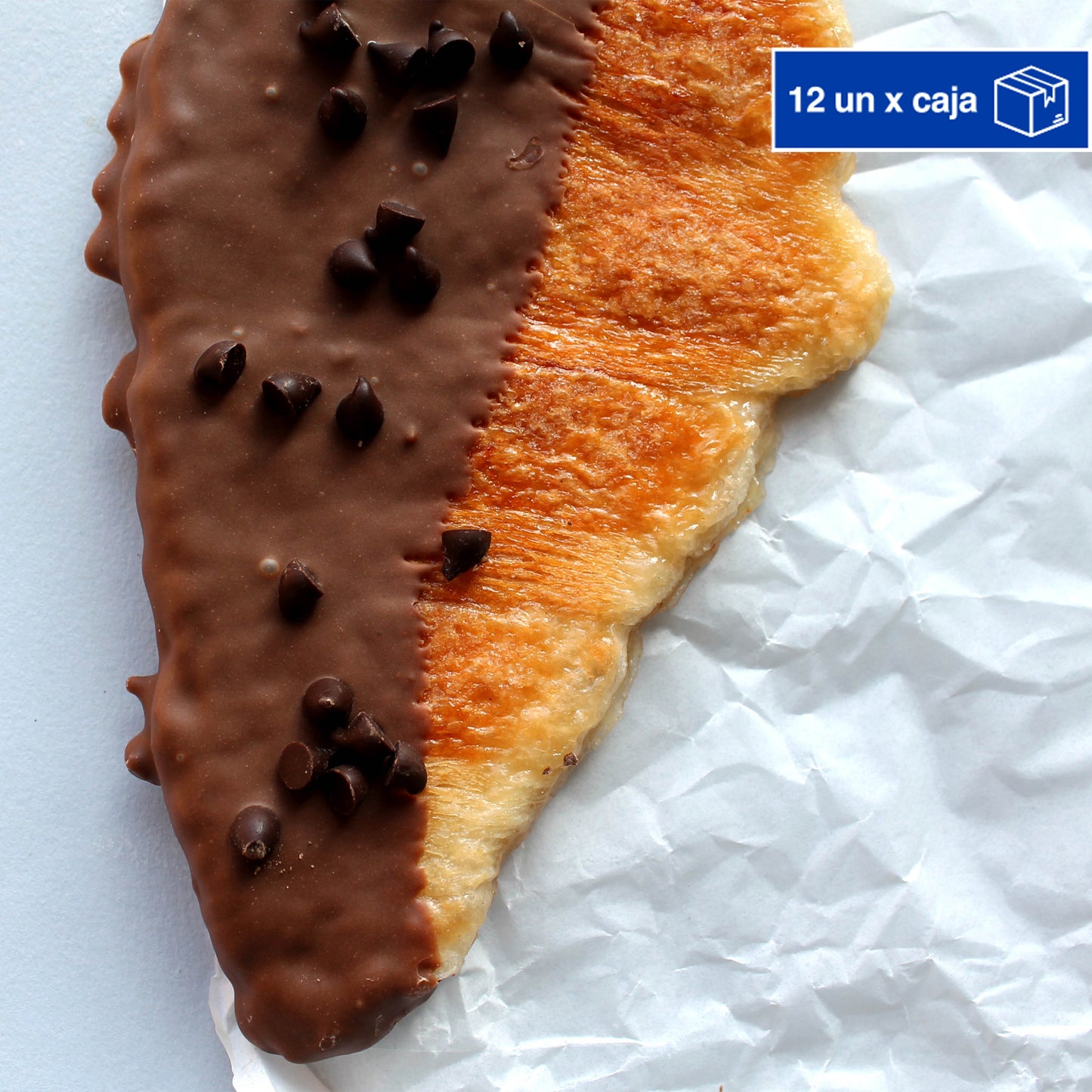 Flat Croissant Leche 12 Un.