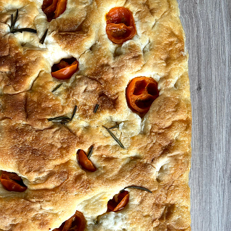 Focaccia Tomates Asados