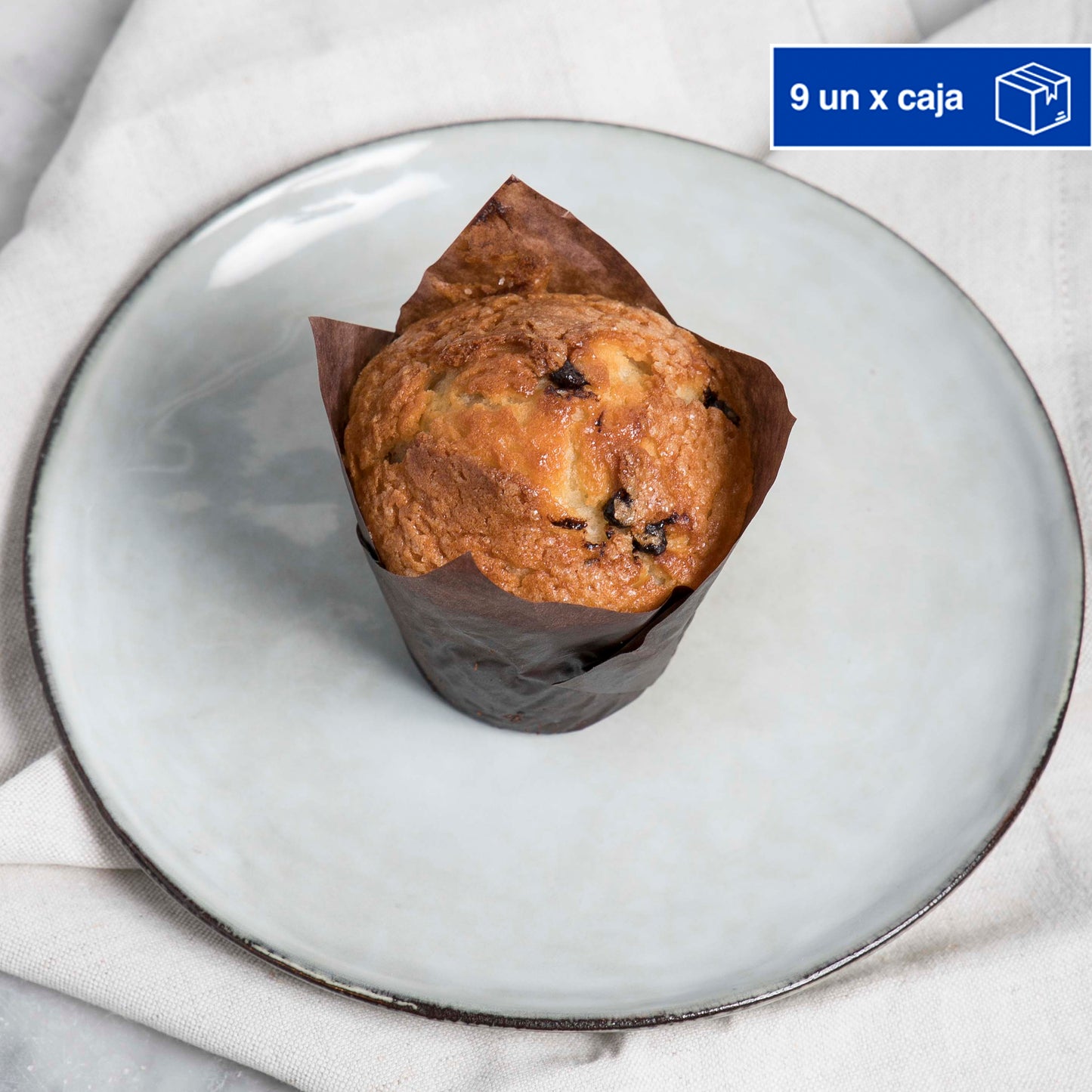 Muffins Chip Chocolate 9 Un.