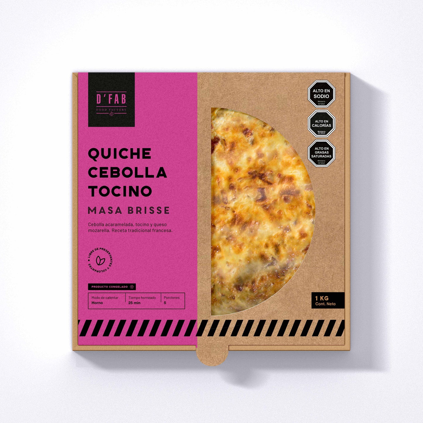 Quiche Cebolla Tocino